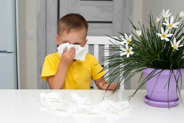 Какие сопли могут быть при аллергии у детей?